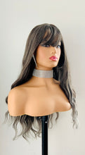 Load image into Gallery viewer, “Coco” - 20”-24” Long Wavy Synthetic Wig with Bangs