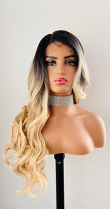 “Lexi” - 28” Loose Curl Versatile 4x4 Lace Front Premium Fiber Canada Wig for Daily Wear or Events