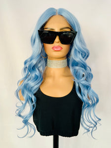 “Melody” - 28” Loose Curl Premium Fiber Lace Front Canada Wigs for Daily Wear or Events 👠