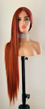 Load image into Gallery viewer, “Serenity” - 36” Long Straight Synthetic Lace Front Wig