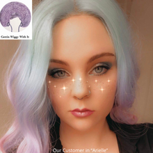 Load image into Gallery viewer, “Arielle” - 28” Pastel Unicorn  Color 13x4 Lace Front 360 Premium Fiber Wig for Cosplay/Drag…