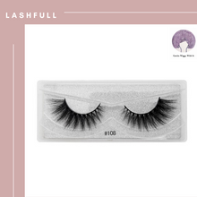 Load image into Gallery viewer, “Lashfull” - Beautiful 3D Mink False Eyelashes