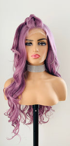 “Lexi” - 28” Loose Curl Versatile 4x4 Lace Front Premium Fiber Canada Wig for Daily Wear or Events