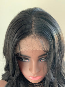 “Lexi” - 28” Loose Curl Versatile 4x4 Lace Front Premium Fiber Canada Wig for Daily Wear or Events