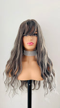 Load image into Gallery viewer, “Coco” - 20”-24” Long Wavy Synthetic Wig with Bangs