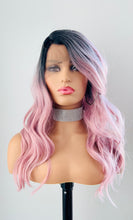 Load image into Gallery viewer, “Candace” - 20&quot; Ombre Pink Premium Synthetic Lace Front Wig for Events/Daily Wear…