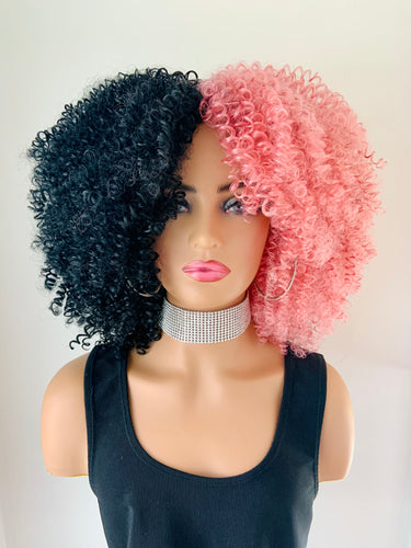 “LaLa” - Gorgeous 14” Curly Premium Synthetic Wig for Events / Cosplay / Drag