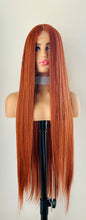 Load image into Gallery viewer, “Serenity” - 36” Long Straight Synthetic Lace Front Wig