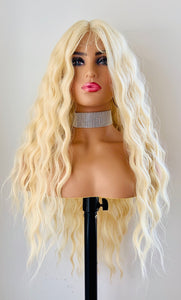 “Heidi” - 30” Long Wavy Premium Fiber Lace Front Canada Wig for Daily Wear or Events