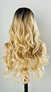 “Lexi” - 28” Loose Curl Versatile 4x4 Lace Front Premium Fiber Canada Wig for Daily Wear or Events