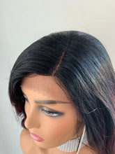 Load image into Gallery viewer, “Madison” - 28” Long Wavy Black Burgundy Premium Fiber Lace Front Canada Wig for Daily Wear or Events