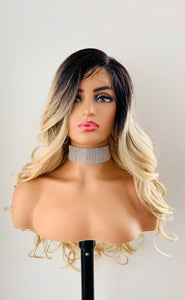 “Lexi” - 28” Loose Curl Versatile 4x4 Lace Front Premium Fiber Canada Wig for Daily Wear or Events