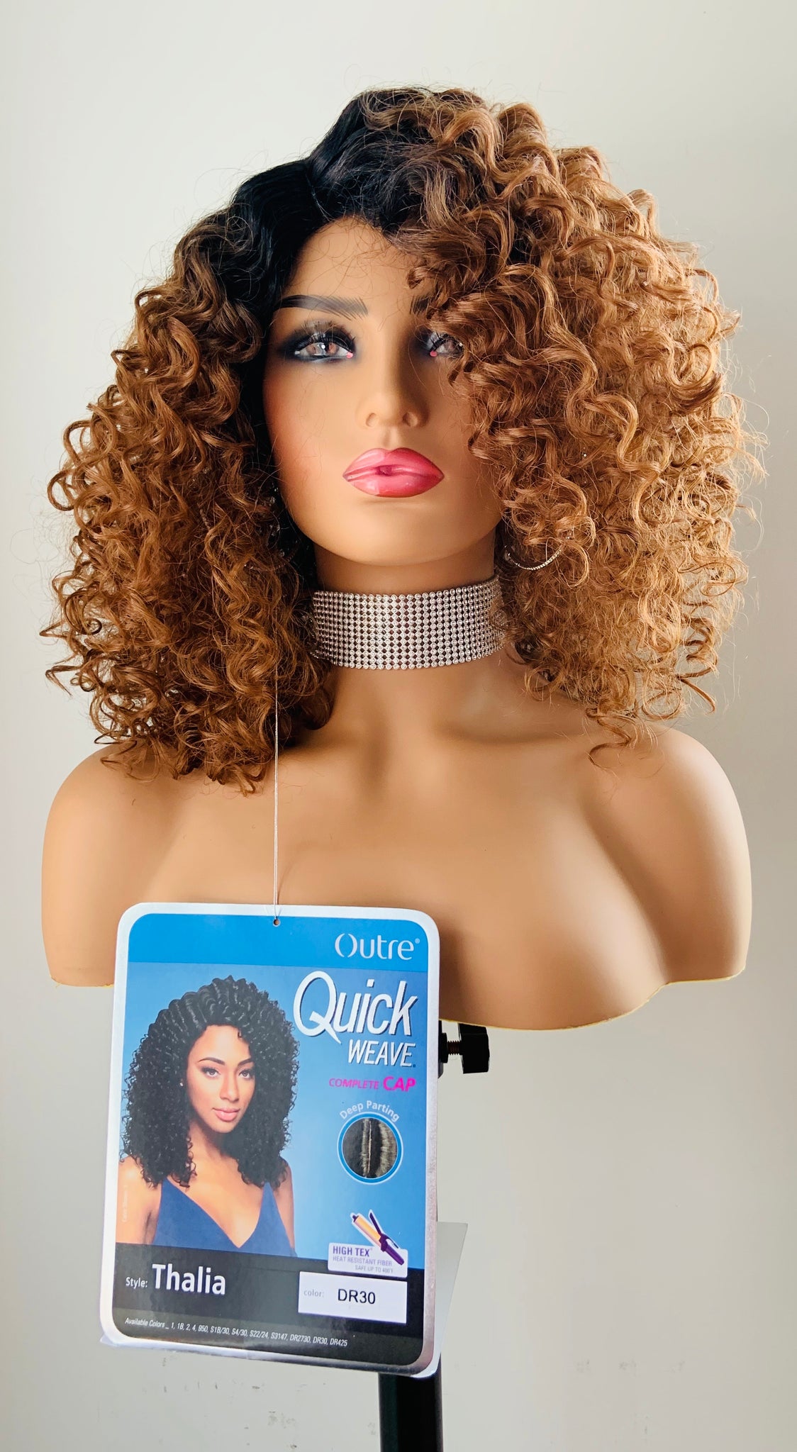 Thalia Curly Synthetic Wig by Outre Clearance Gettin Wiggy