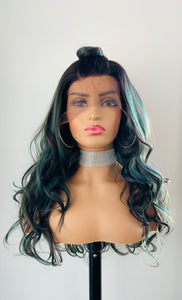 "Donai" - 24”- 26” Long Versatile 13x4 Lace Front Synthetic Wig for Daily Wear or Events