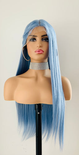 “Dream” - 28” Long Straight Synthetic Lace Front Wig