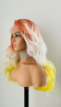 Load image into Gallery viewer, “Sundae” - 22” Tri Color Lace Front Synthetic Wig