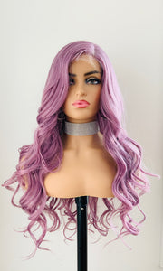 “Lexi” - 28” Loose Curl Versatile 4x4 Lace Front Premium Fiber Canada Wig for Daily Wear or Events