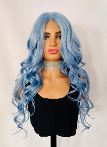 “Melody” - 28” Loose Curl Premium Fiber Lace Front Canada Wigs for Daily Wear or Events 👠