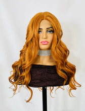 Load image into Gallery viewer, “Melody” - 28” Loose Curl Premium Fiber Lace Front Canada Wigs for Daily Wear or Events 👠