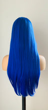 Load image into Gallery viewer, Clearance “Brandi” - 24” Long Straight Synthetic Wig w Bangs for Cosplay/Gaming/Events